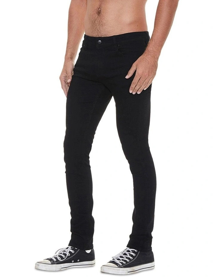 Strangler Skinny Jeans in Black