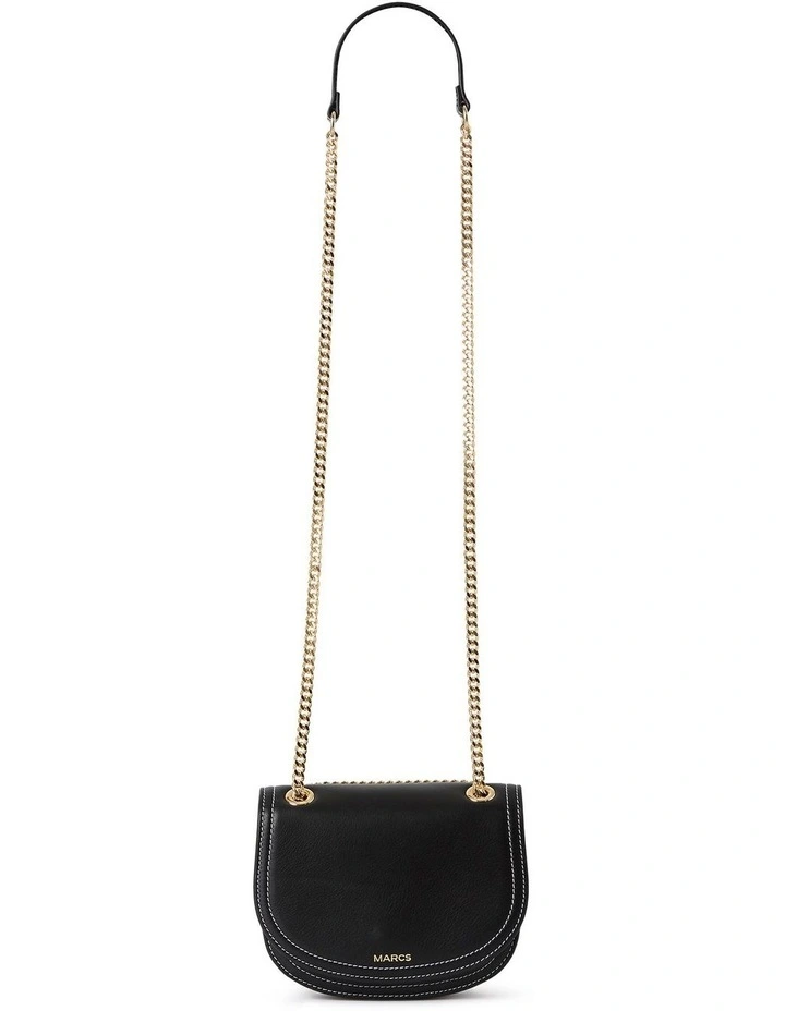 Katie Leather Bag in Black