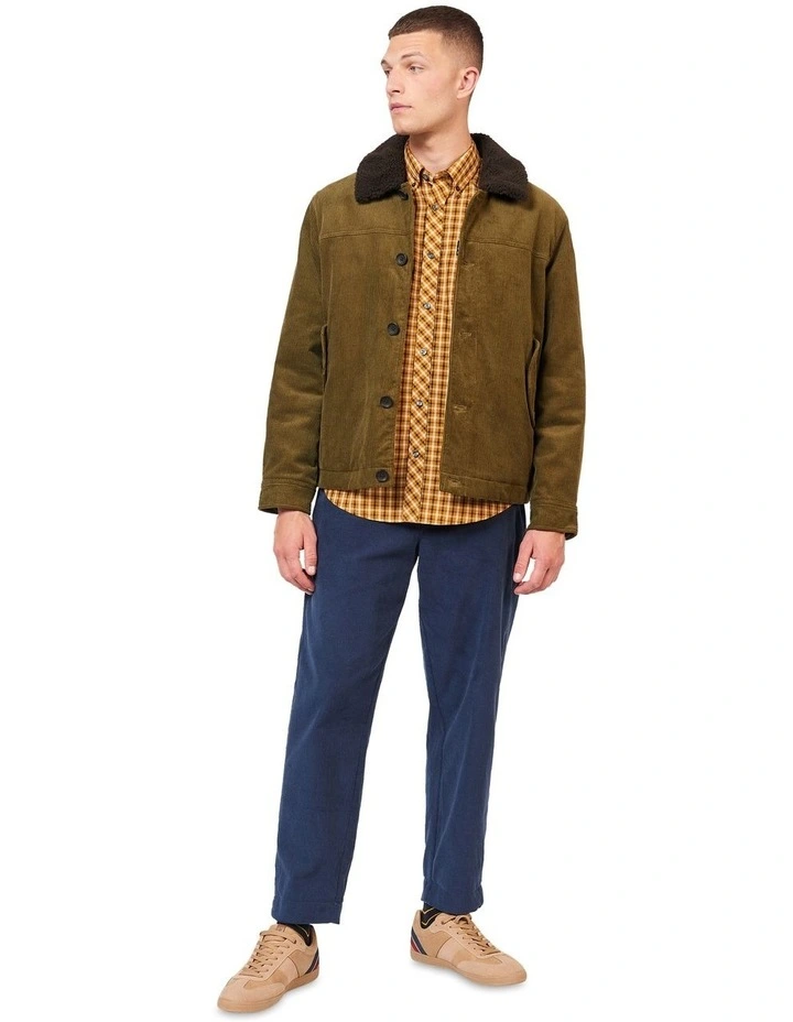 Winter Corduroy Jacket in Khaki