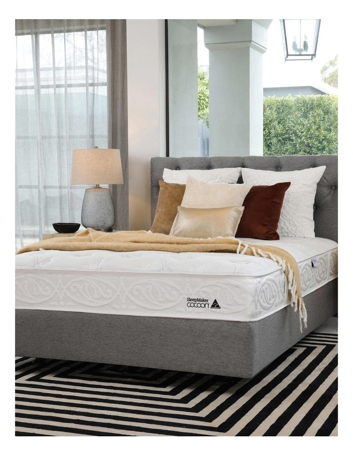 Cocoon Silver Clarity Plush 7 Mattress in White