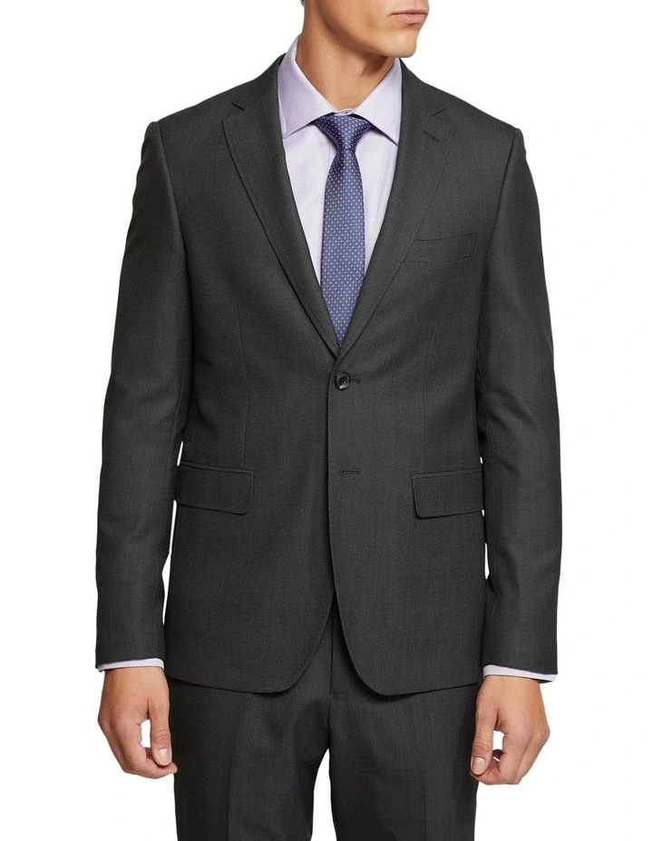 Auden Wool Rich Suit Jacket in Grey