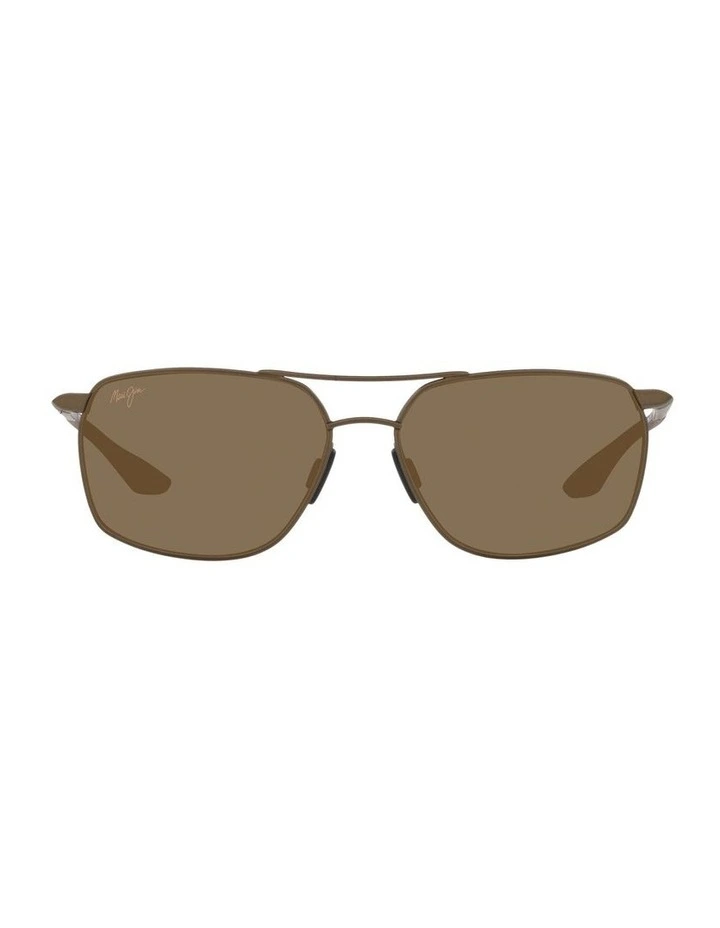 Puu Kukui Copper Polarised Sunglasses in Brown