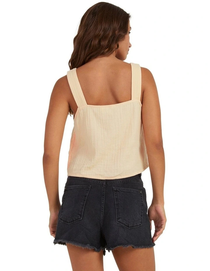 Shimae Cropped Top in Peach Parfait