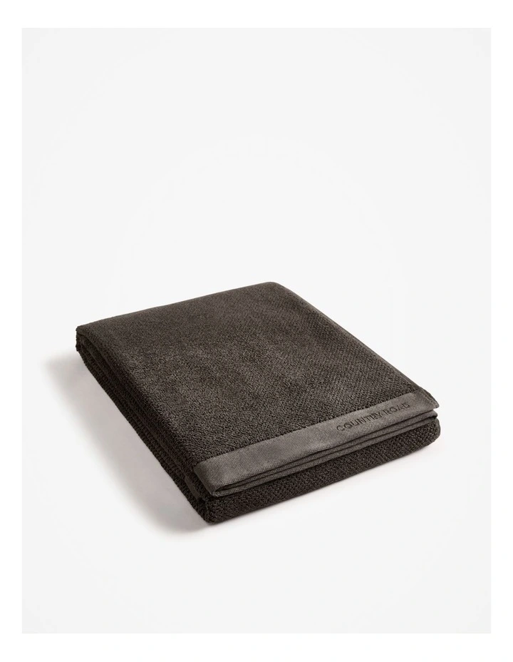 Calo Australian Cotton Bath Sheet in Charcoal