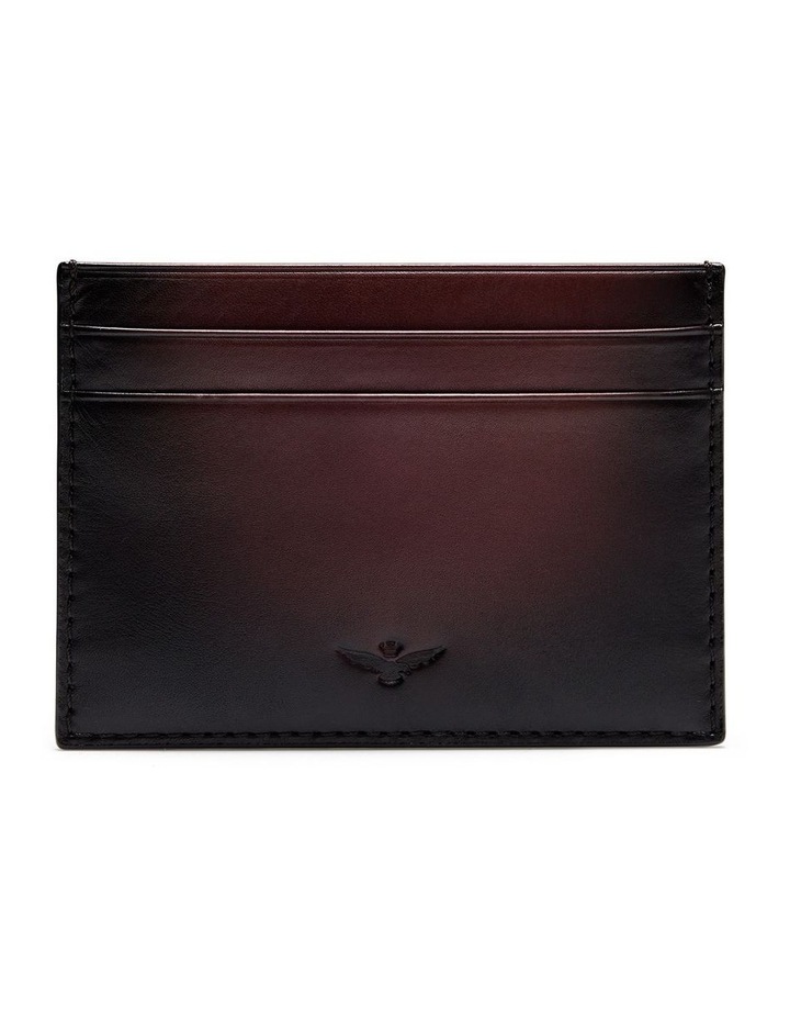 Archie Leather Card Holder in Brown