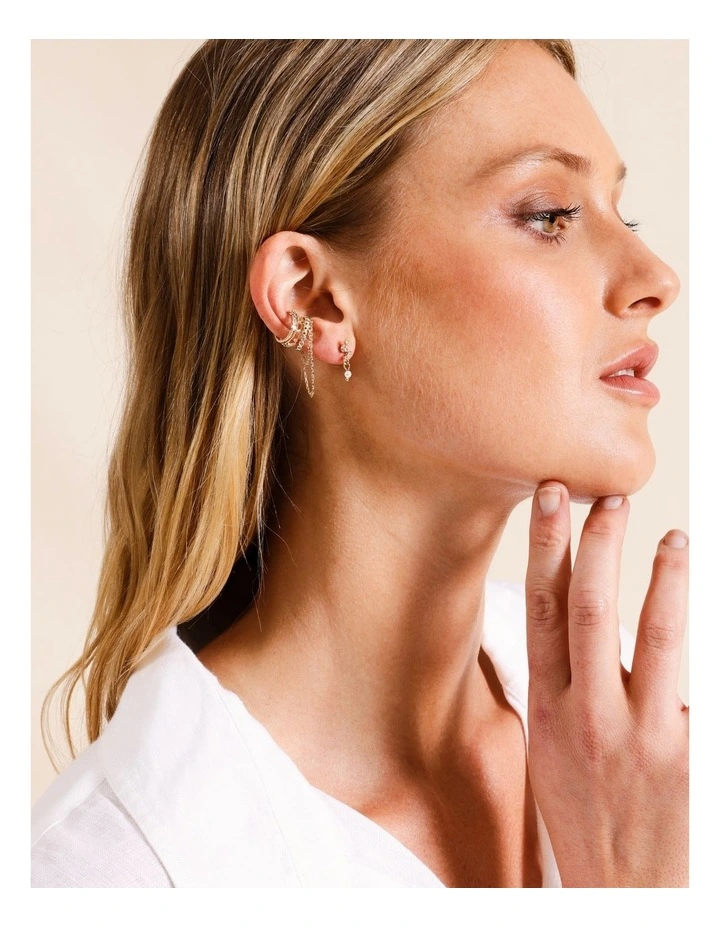 Single Earring Multipack 6pk in Gold
