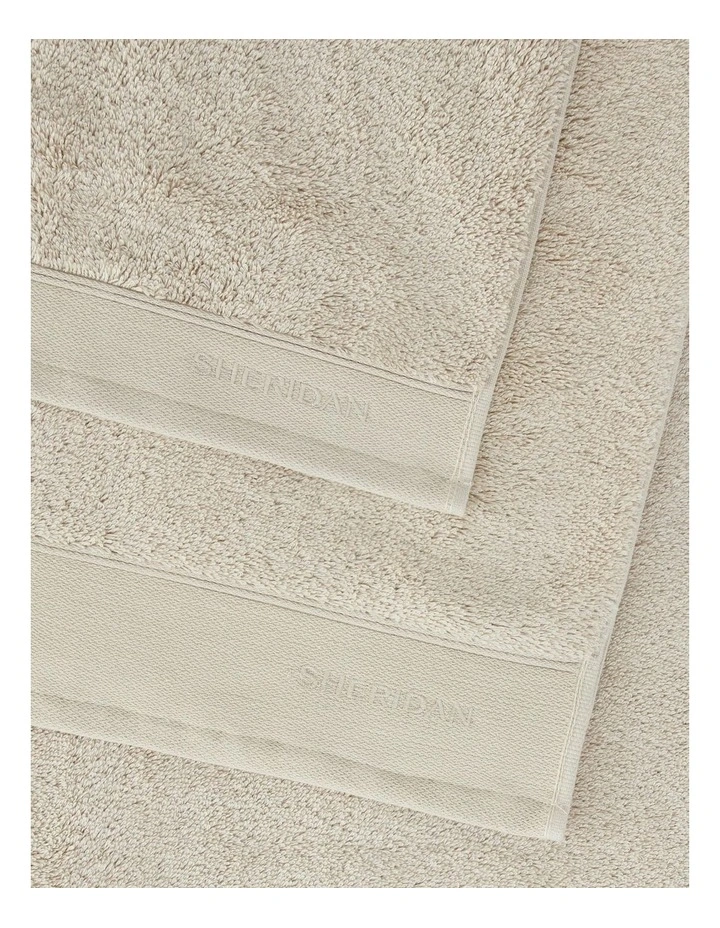 Eris Soft Luxury Towel Collection in Limestone