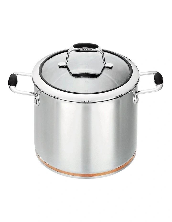 Coppenox Stock Pot 24cm/7.2L in Stainless Steel