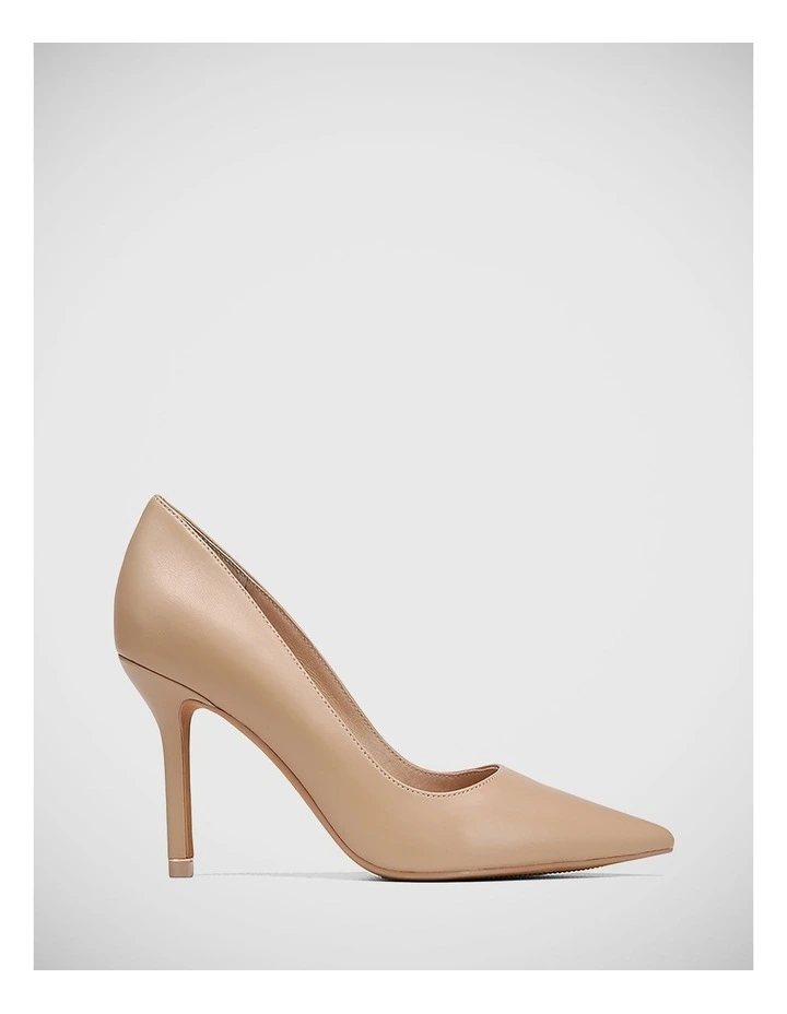Quendra Leather Pump in New Flesh