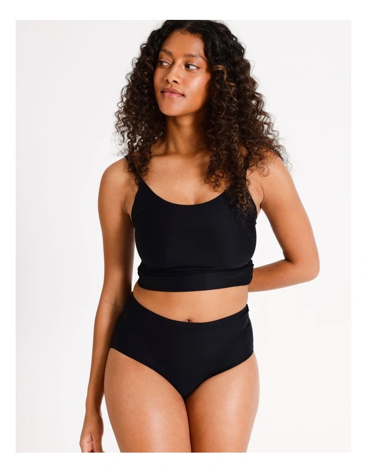 Smooth Full Brief in Black