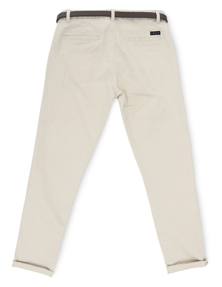 Cuba Stretch Chino (3-7 years) in Talc