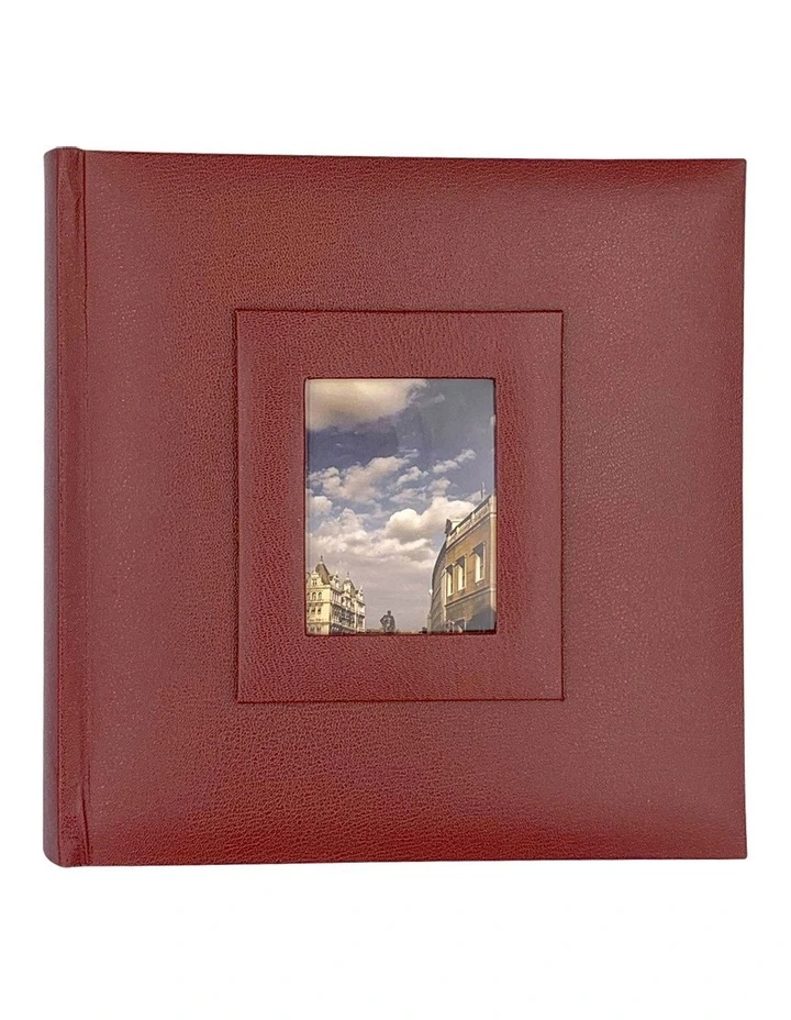 Concerto Photo Album 200 Photo Capacity in Red