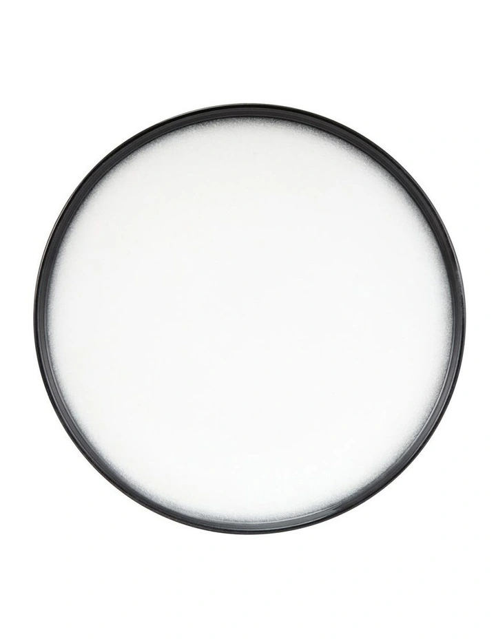 Caviar Granite High Rim Plate 28cm