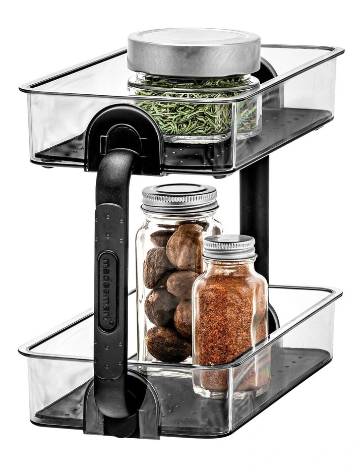 2-Tier Spice Organiser in Carbon