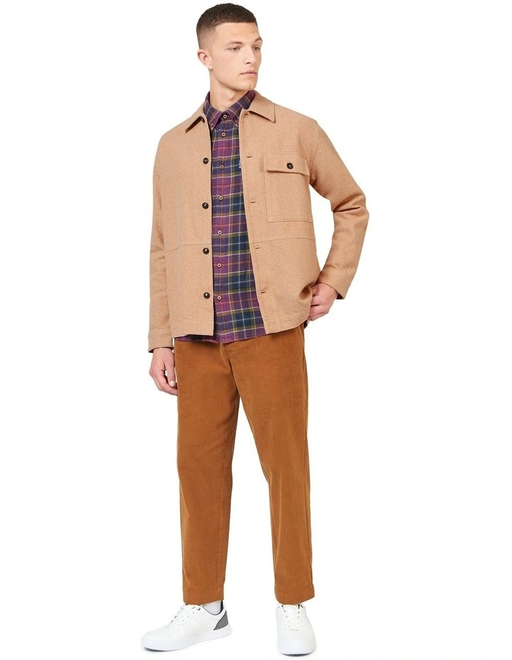 Cotton Jacket in Beige
