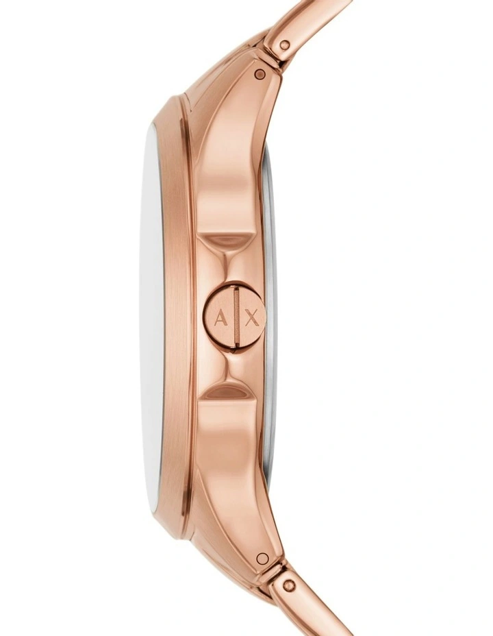Rose Gold Tone Analogue Watch