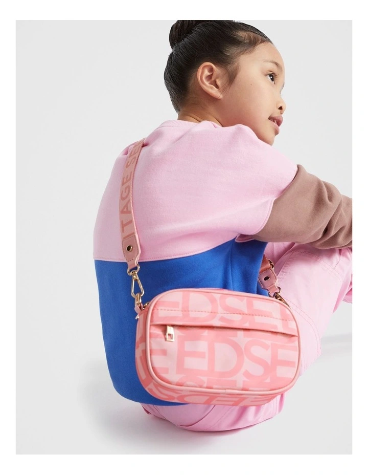 Print Camera Bag in Candy Pink