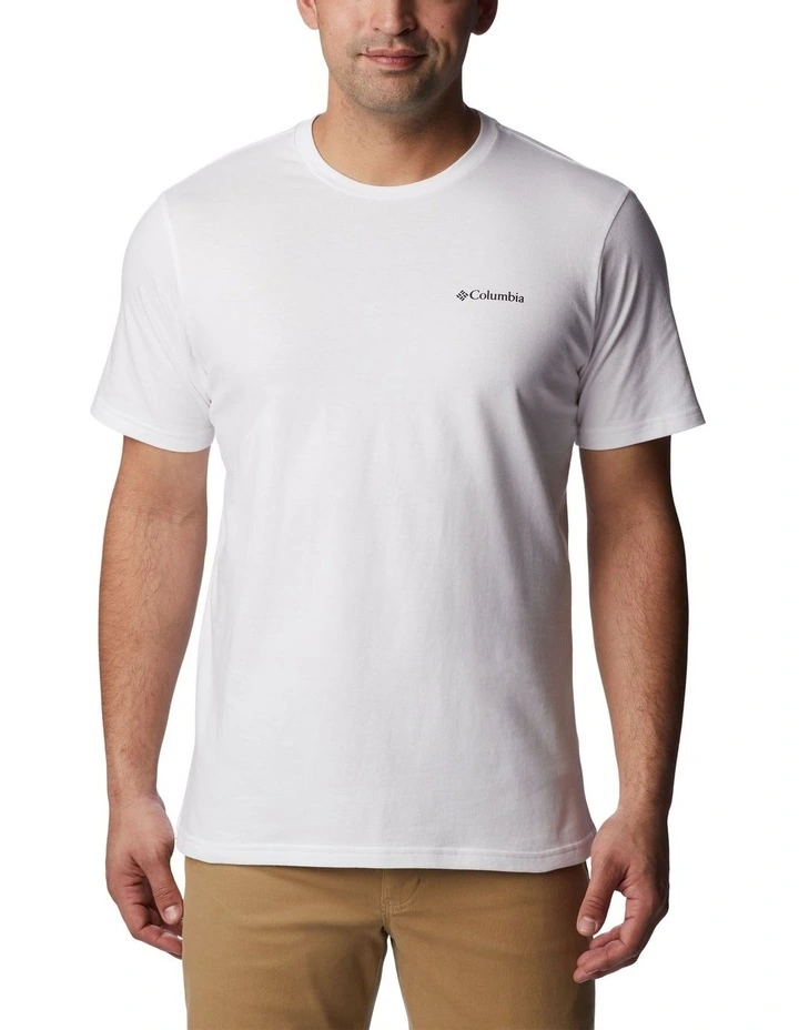 North Cascades Logo T-shirt in White