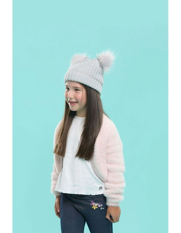 Nakita Mini Beanie in Grey