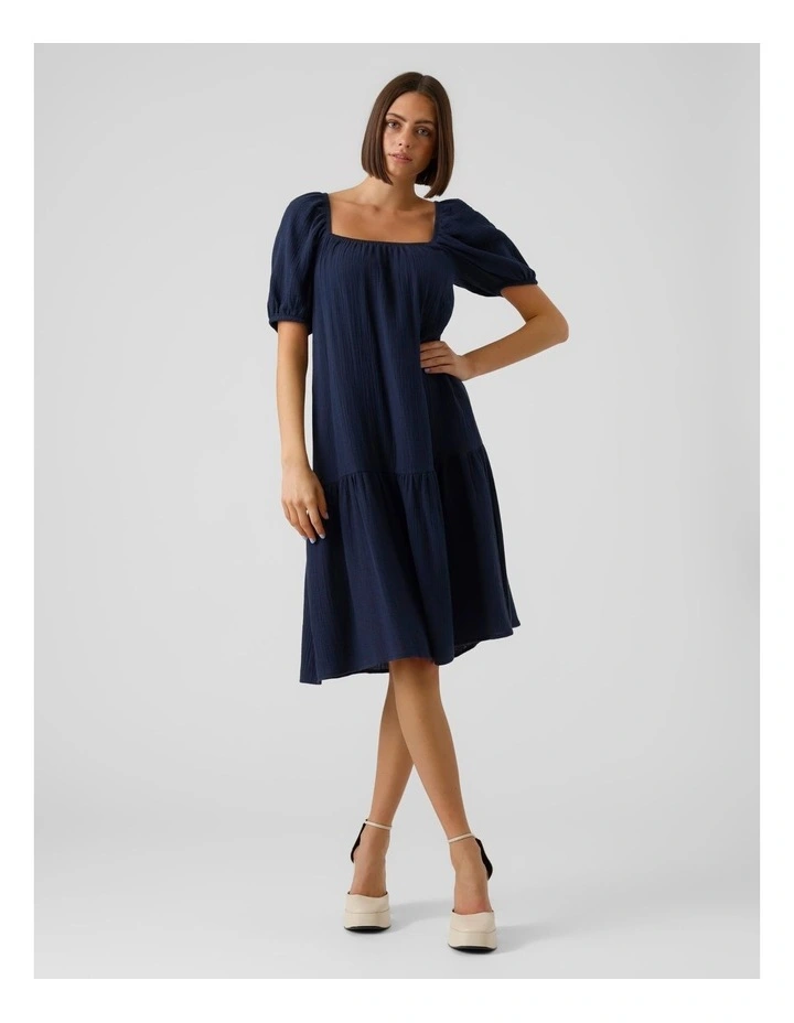 Natali Nia Dress in Navy