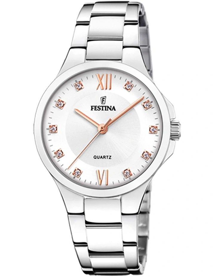 Festina Mademoiselle Stainless Steel Watch in Silver