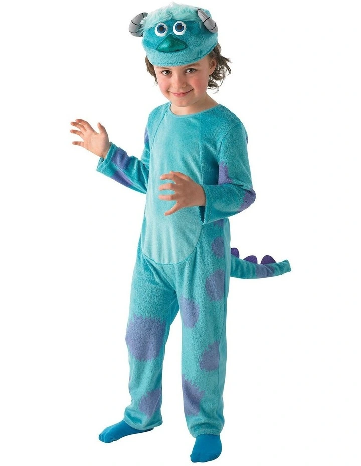 Sully Deluxe Dress Up Halloween Party Costume in Blue