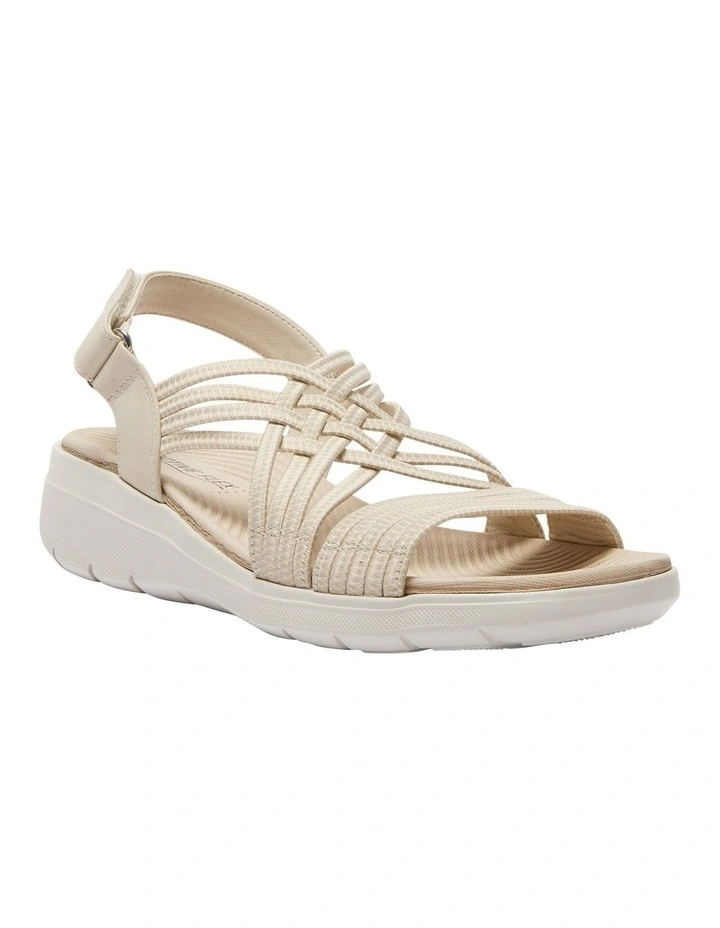 Luna Sandals in Beige Multi