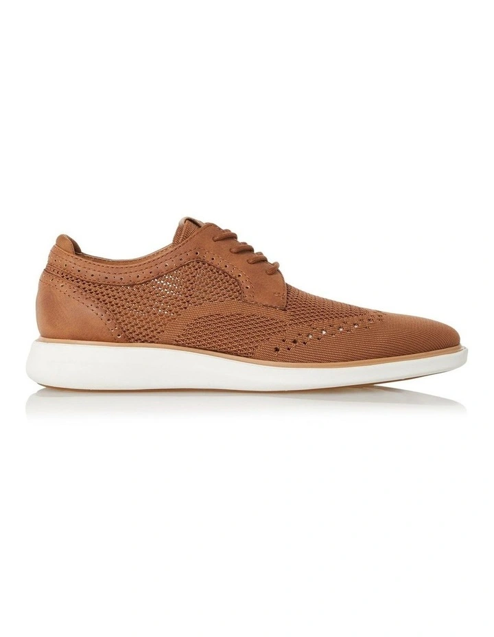 Barbed Lace-Up in Tan