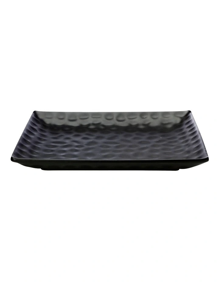 Gravity Gift Boxed Square Platter 35cm in Black