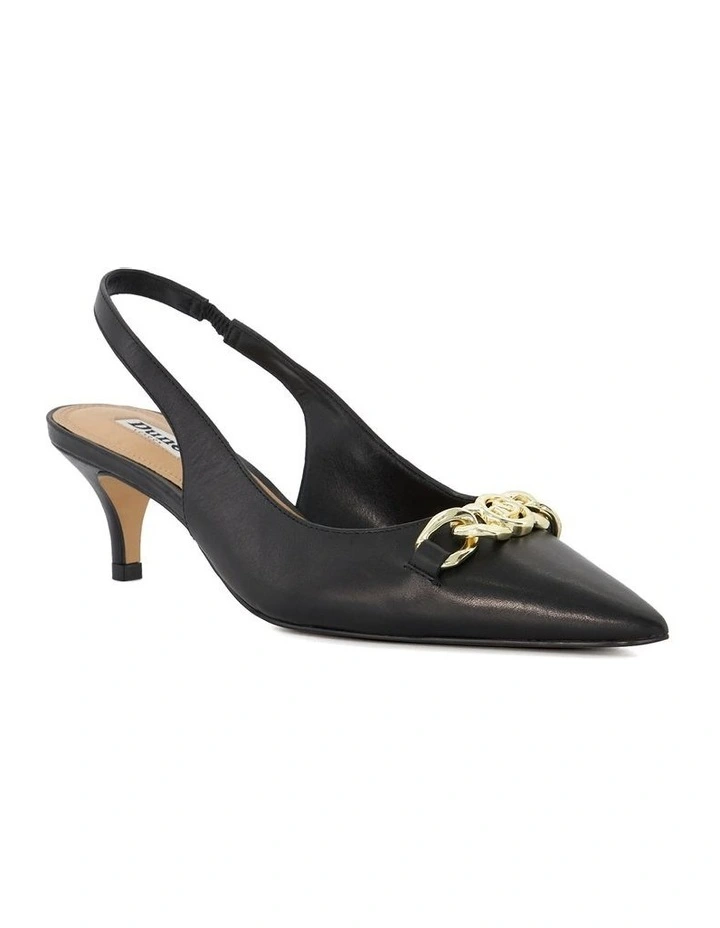 Current Slingback Heel in Black