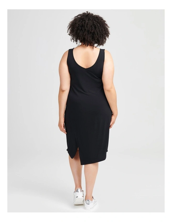 Day To Night Tank Dress in Black