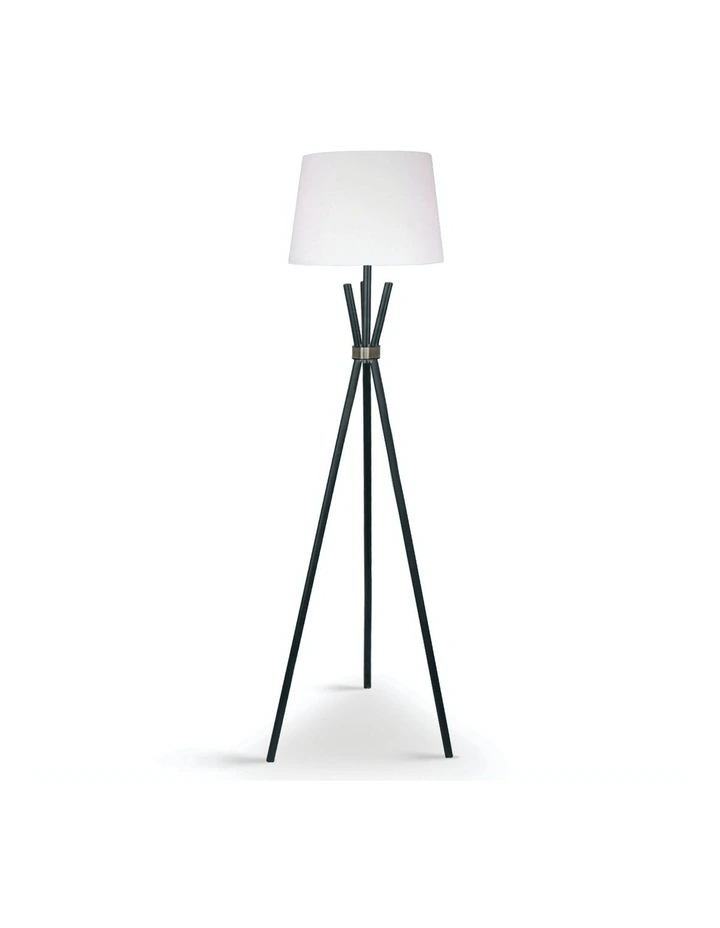 Tripod Floor Lamp Black