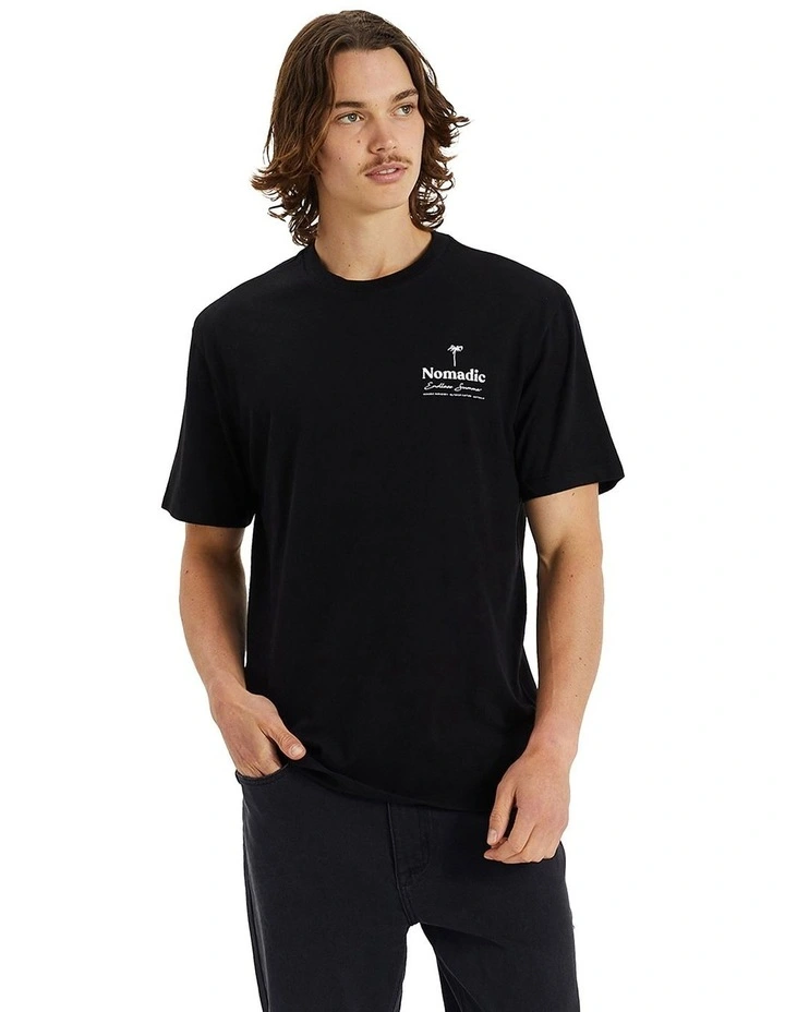 Innovator Relaxed Tee in Anthracite Black