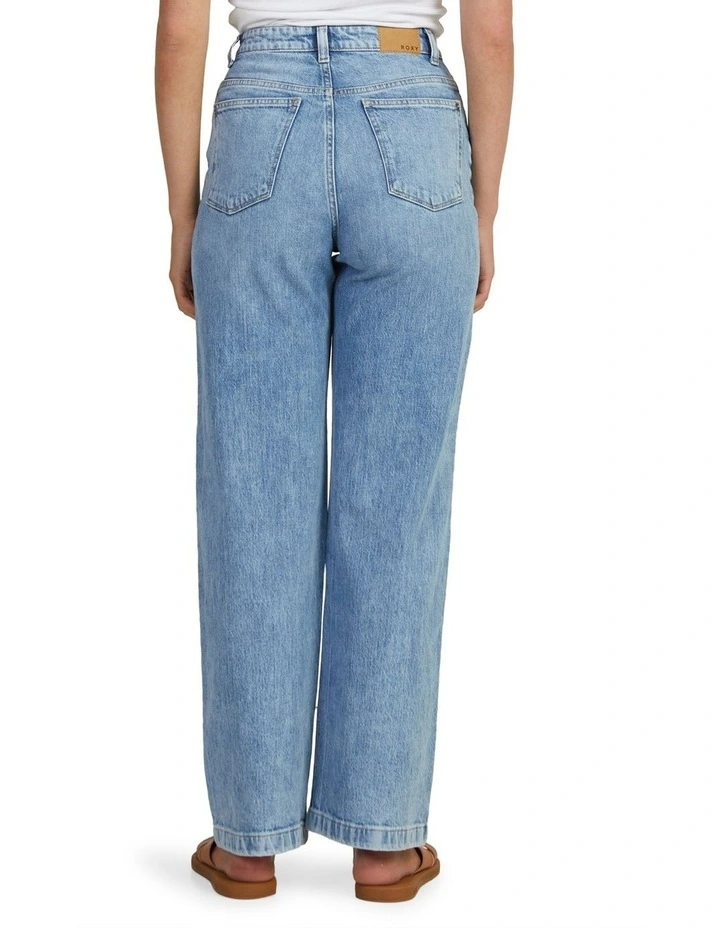 Luna Stretch Denim Jeans in Beau Blue