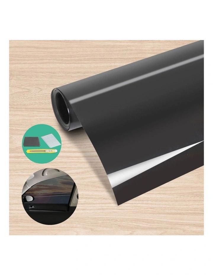 Window Tint Film Roll Home House Tinting Tools 76cm X 7m 15% VLT in Black