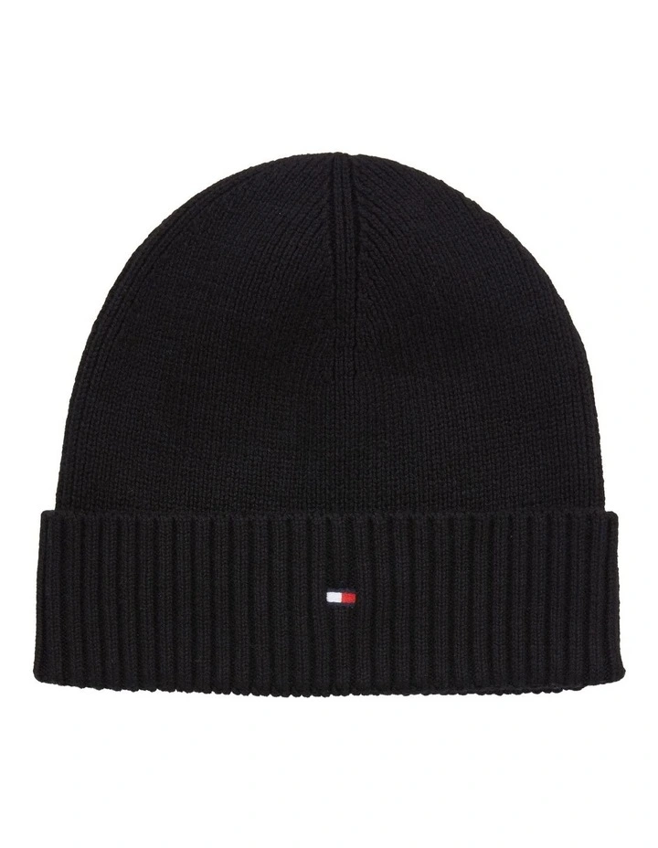 Essential Beanie & Gloves Gift Pack in Black