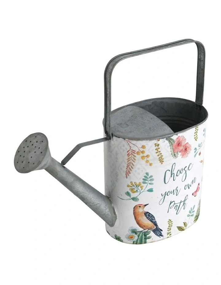 Birds & Butterflies Watering Can in Multi