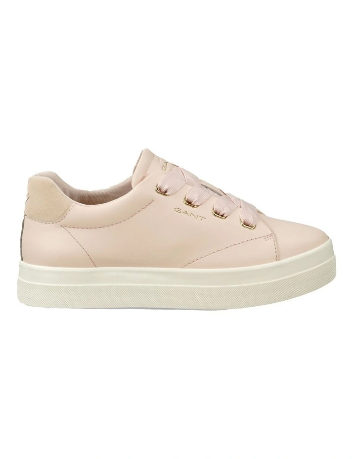 Avona Leather Sneaker in Pink