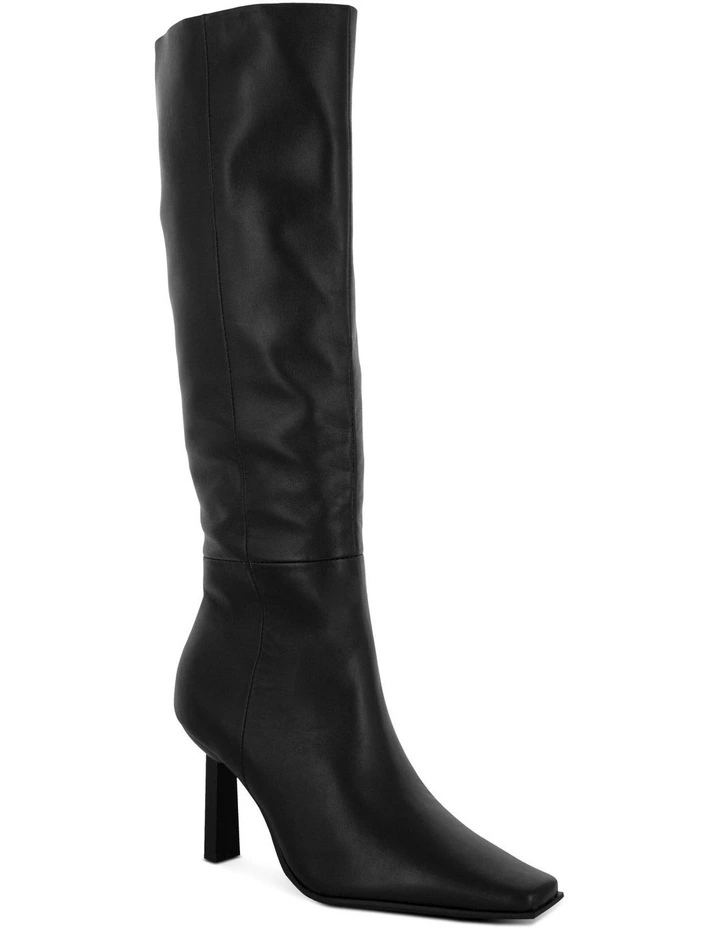 Glory II Knee High Boots in Black
