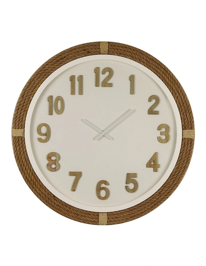 Marine Clock 70cm in Natural