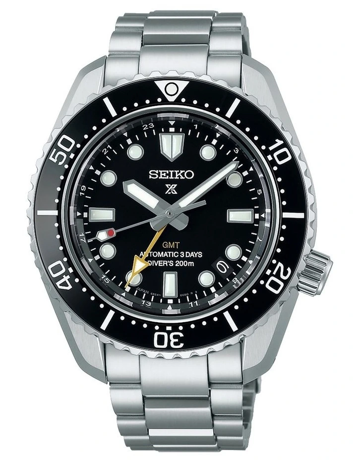 Prospex GMT SPB383J in Silver & Black