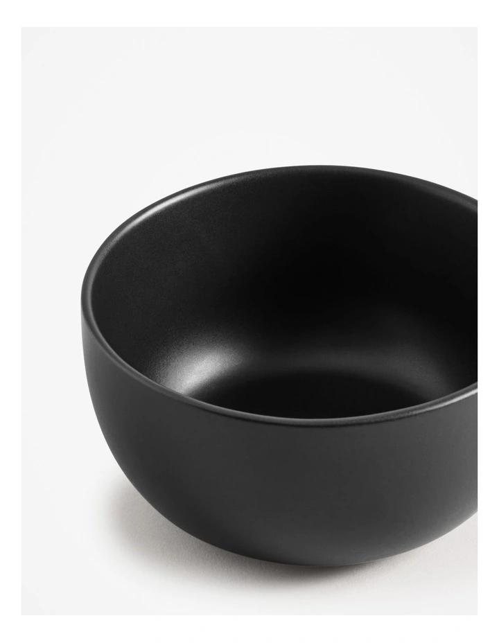 Tapas Bowl in Matte Black
