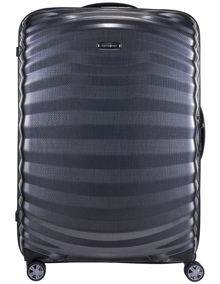Lite-Shock 75cm Sport Spinner Suitcase in Black