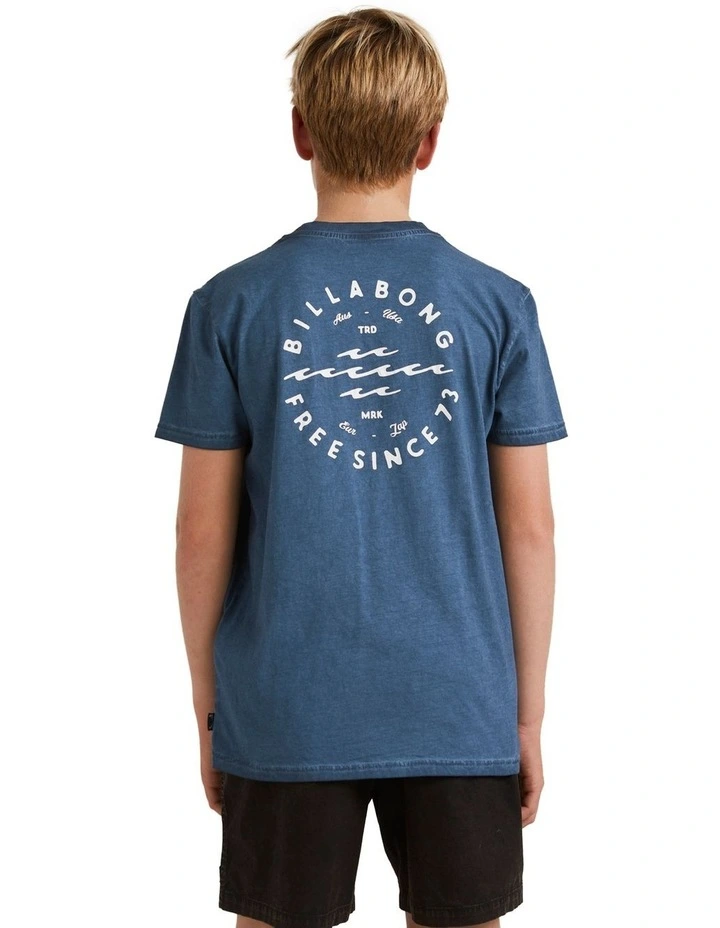 Big Wave Daz T-shirt in North Sea