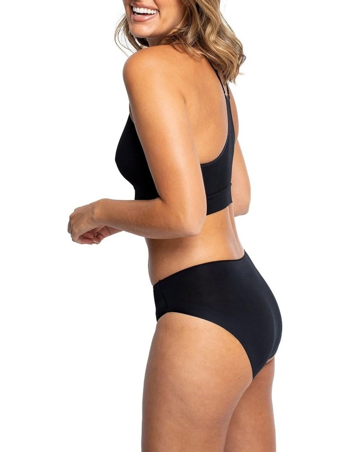 Next Gen High Cut Brief in Black