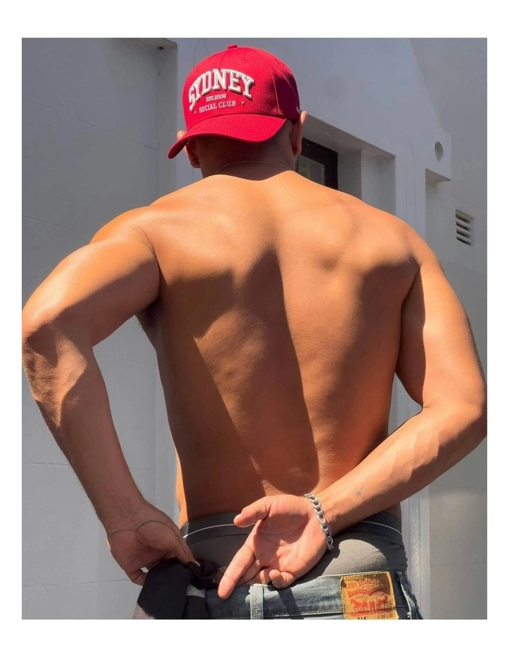 One Size S.S.C. Cap in Maroon