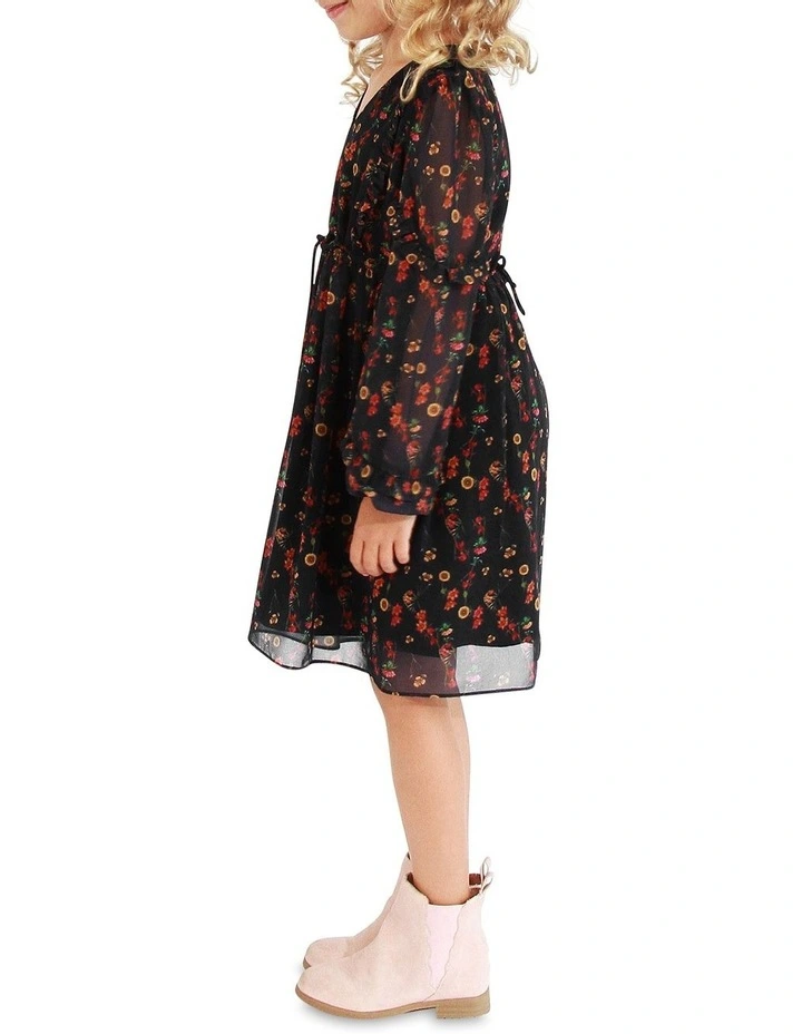 Like You Floral Dress in Navy