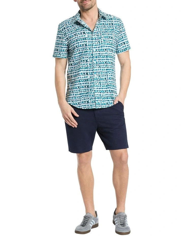 Spot Or Not Shirt in Aqua Multi