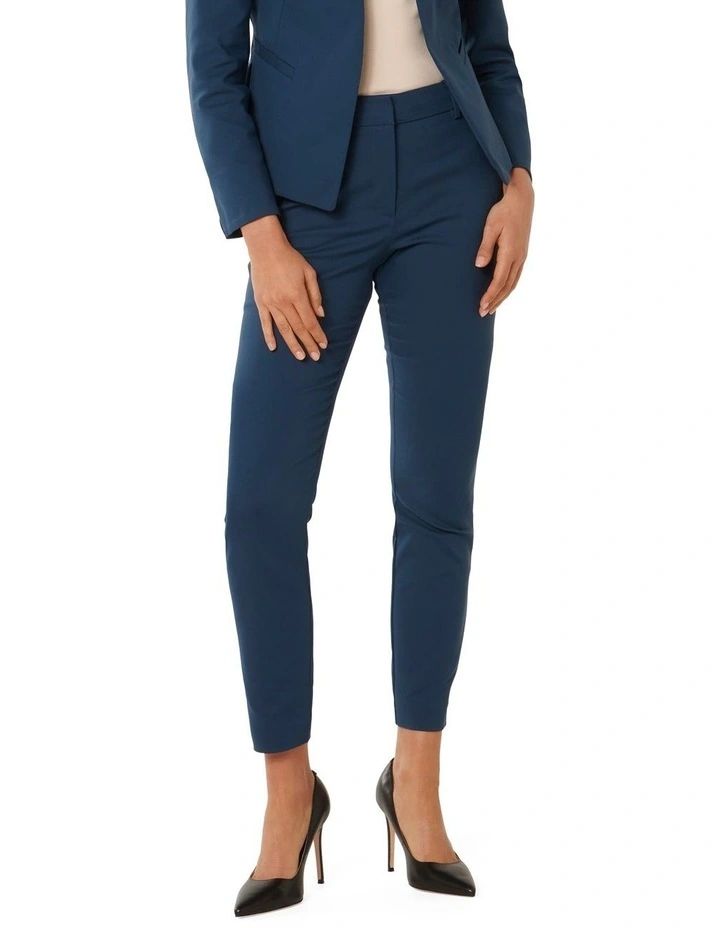 Grace 7/8th Slim Pants in Blue