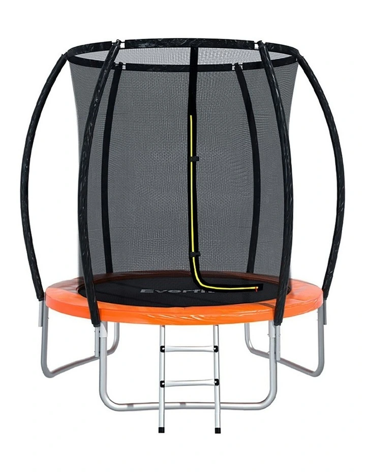 Ladder Enclosure Safety Net Rebounder 6 Feet Trampoline